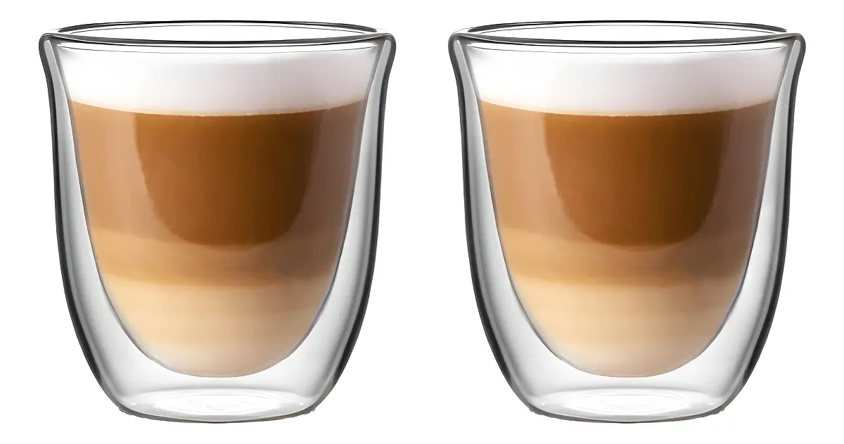 TAZAS FIRENZE 2 X 200 ML VIDRIO BIALETTI