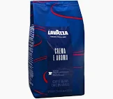 CAFE EN GRANO CREMA Y AROMA LAVAZZA 1 KG  AZUL