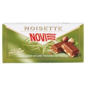 CHOCOLATE ITALIANO NOVI LATTE FINISSIMO CON NOCCIOLE 100 GR