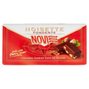 CHOCOLATE ITALIANO NOVI NOISETTE FONDENTE NOCCIOLE 100 GR