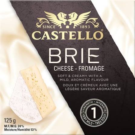 QUESO BRIE CASTELLO 125 GR - DANES