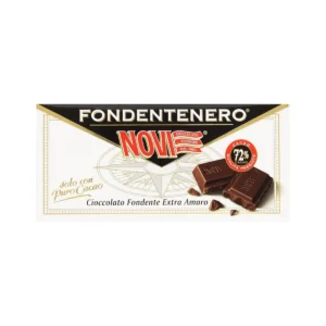 CHOCOLATE ITALIANO NOVI FONDENTENERO 72% CACAO 100 GR