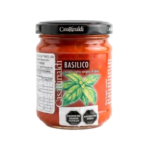 SALSA BASILICO CASA RINALDI 190 GR