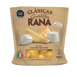RAVIOLI RANA DE 4 QUESOS  X 250 GR