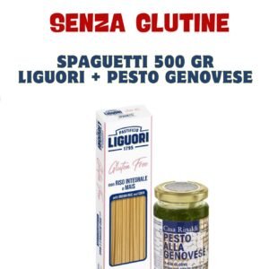 COMBO SENZA GLUTINE- PASTA+ PESTO SIN GLUTEN – ITALIA