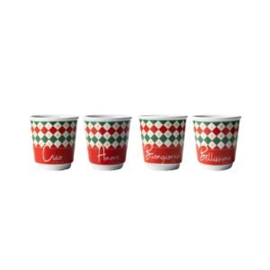 SET DE POCILLOS TRICOLOR BIALETTI