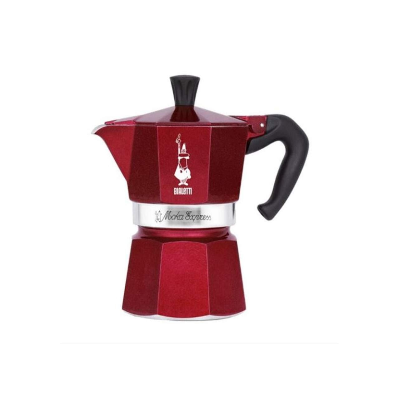 SET MOKA 6 TAZAS RED + 2 MUG BIALETTI - Imagen 2