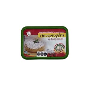 QUESO FETA CON YOGUR GRIEGO Y TOMATES SECOS X 150 GR ALPHA -GRECIA