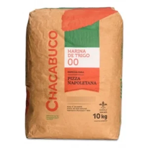 CHACABUCO HARINA 00  PIZZA NAPOLETANA BOLSA  X 10 KG -NUEVO LOTE