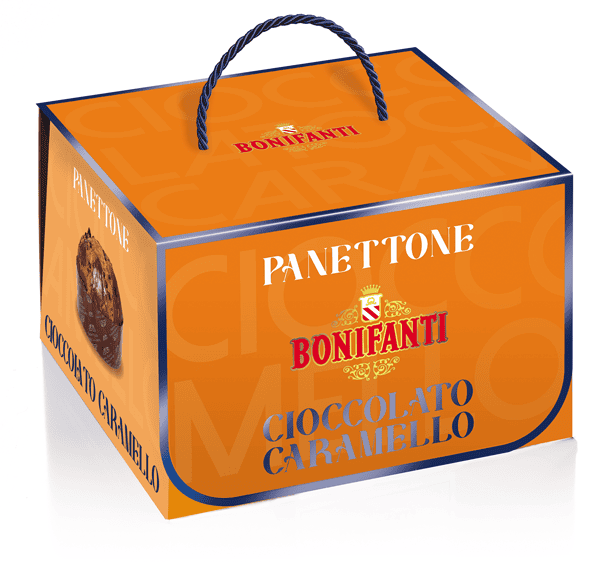 PANETTONE CHOCOLATE CARAMELO X 750 GR BONIFANTI -PROXIMO INGRESO