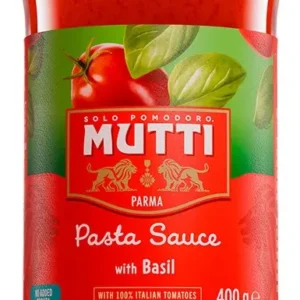 SALSA SUGO BASILICO MUTTI x 400 GR