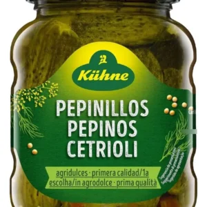 PEPINOS CETRIOLI PEPINILLOS KUHNE