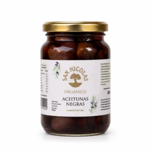 ACEITUNAS NEGRAS GIGANTES SAN NICOLAS 300 GR