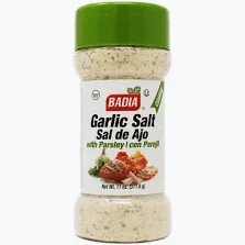 SAL DE  AJO Y PEREJIL BADIA 311 GR GARLIC SALT ESPAÑOL