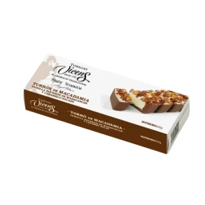 TURRON MACADANIA CON VAINILLA BOURBON 150 GR VICENS