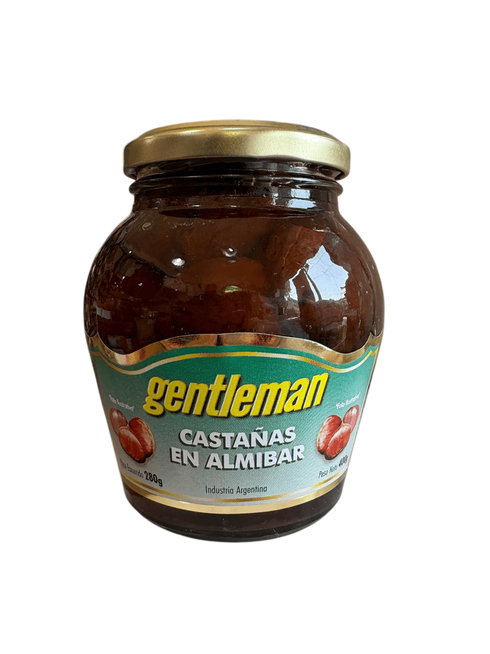 CASTAÑAS EN ALMIBAR 400 GR GENTLEMAN