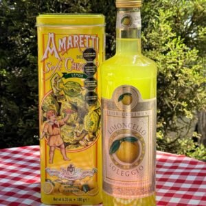 COMBO SICILIA - LIMONCELLO + AMARETTI EN LATA