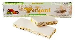 TURRON BLANDO ALMENDRAS Y PISTACHO X 200 GR VERGANI