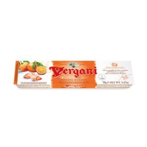TURRON BLANDO CON ALMENDRAS Y NARANJAS 70 GR VERGANI