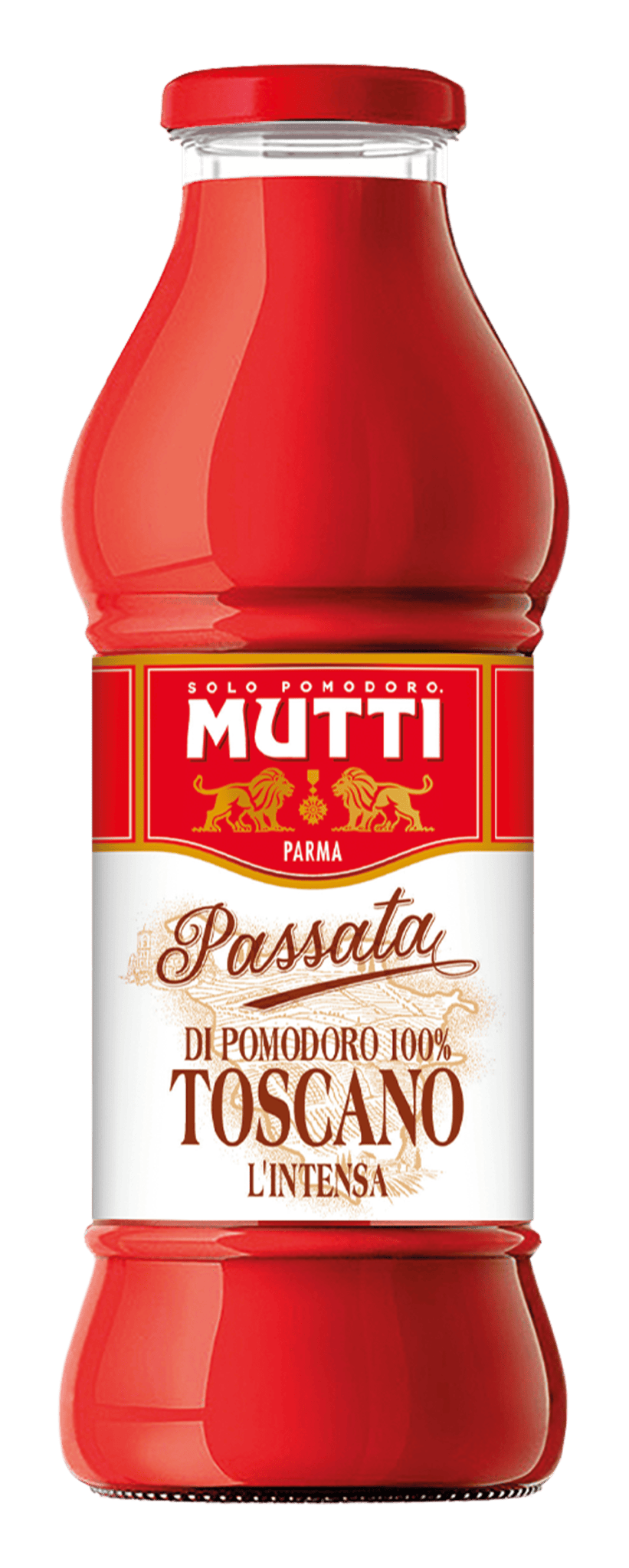 PASSATA DE POMODORI TOSCANO VIDRIO 400 GR MUTTI