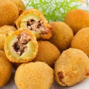 ACEITUNAS A LA ASCOLANA POTE POR 5 UN.- EDICION DIA DE LA MADRE-
